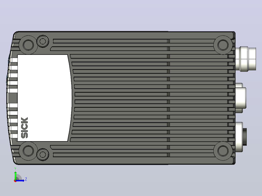 V2D631P-2MXSXB0图像识别仪器左视图