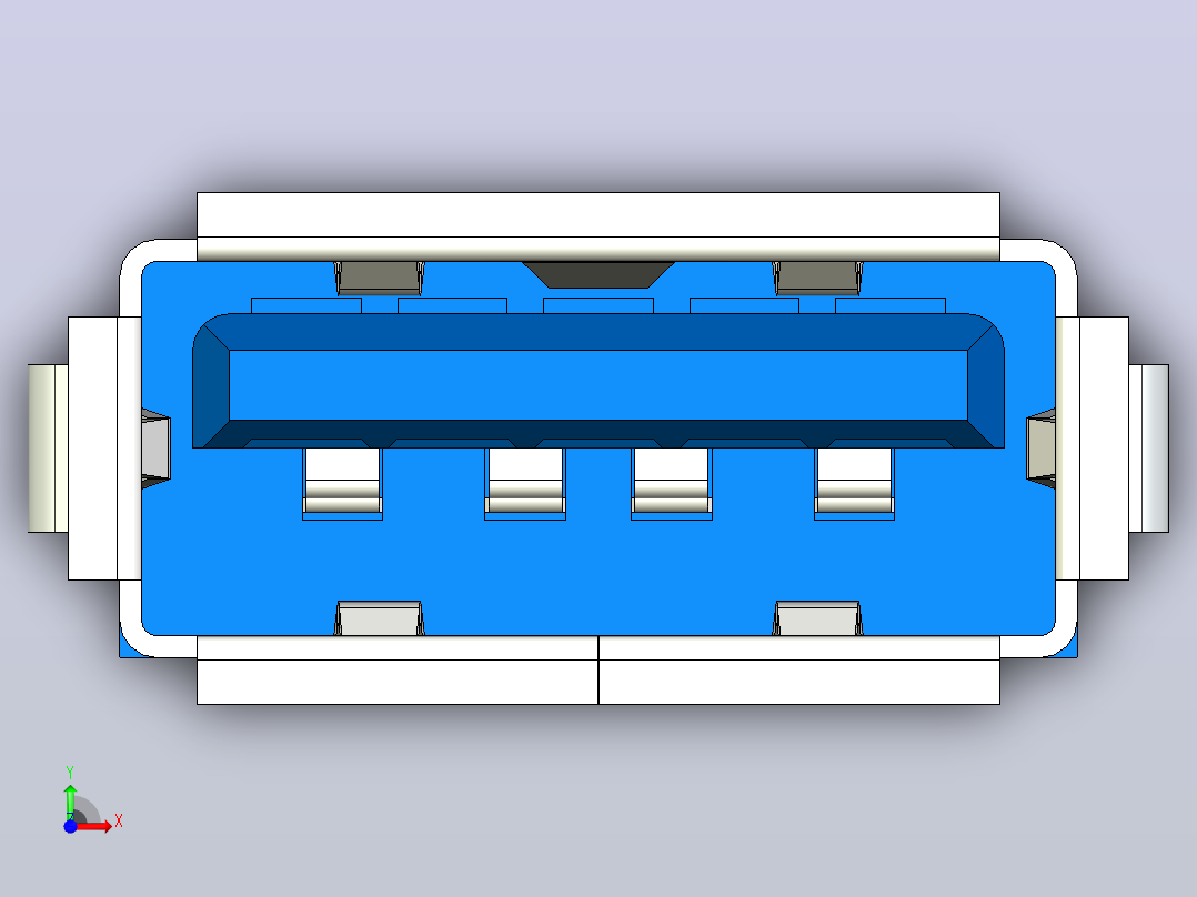 usb-1074前视图