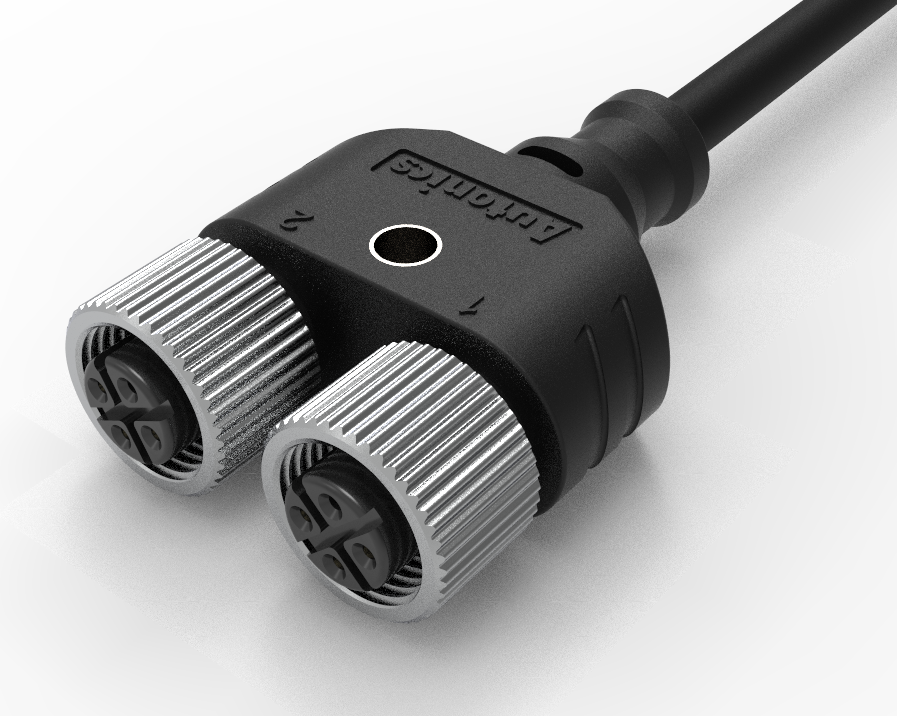 M12连接器Y型分隔器