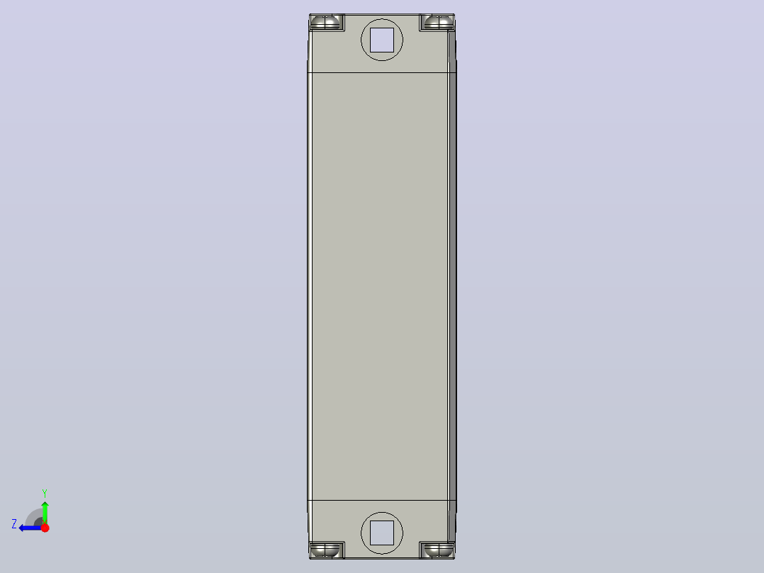 XTD0420安全光栅右视图