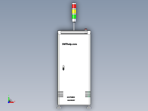 SMT PCB翻转输送机构前视缩略图