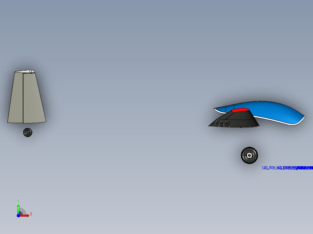 Flug+H101+Salto比例航模飞机模型前视图