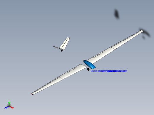Flug+H101+Salto比例航模飞机模型正等轴测缩略图