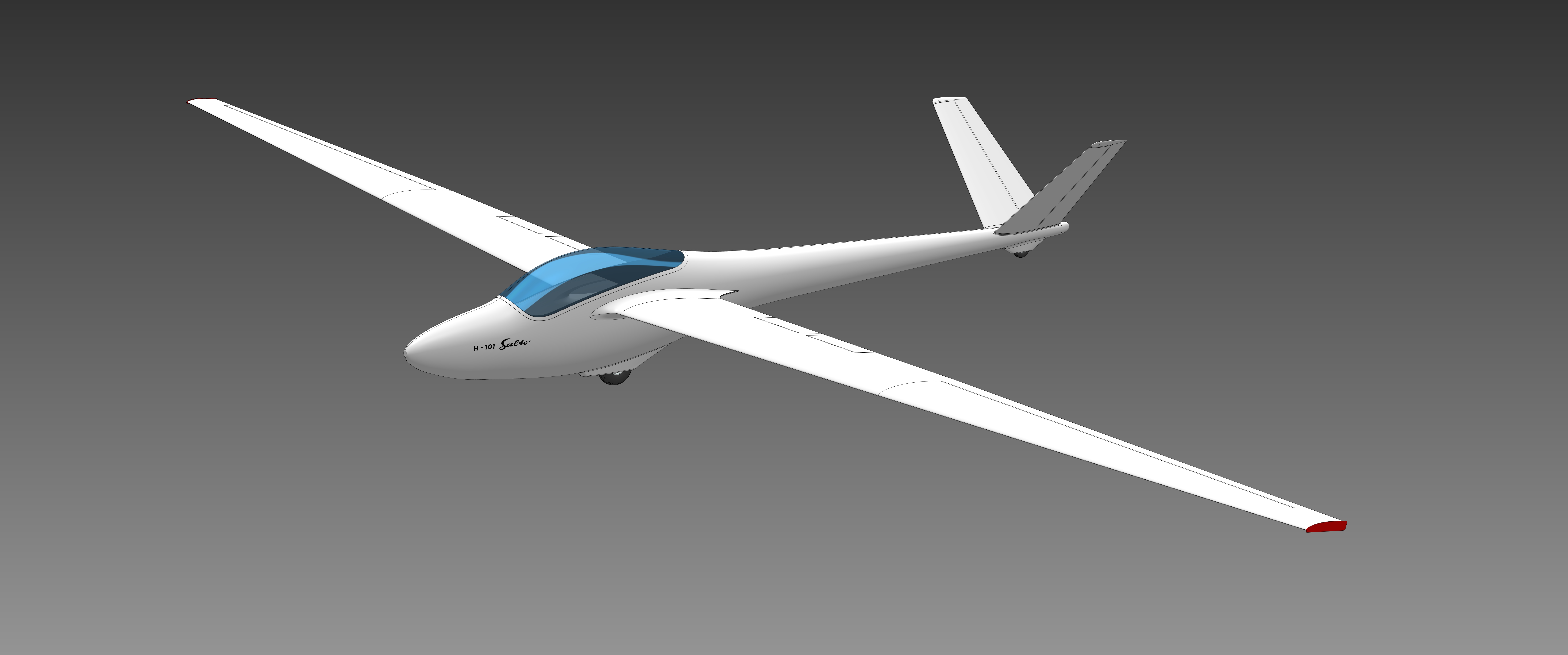 Flug+H101+Salto比例航模飞机模型