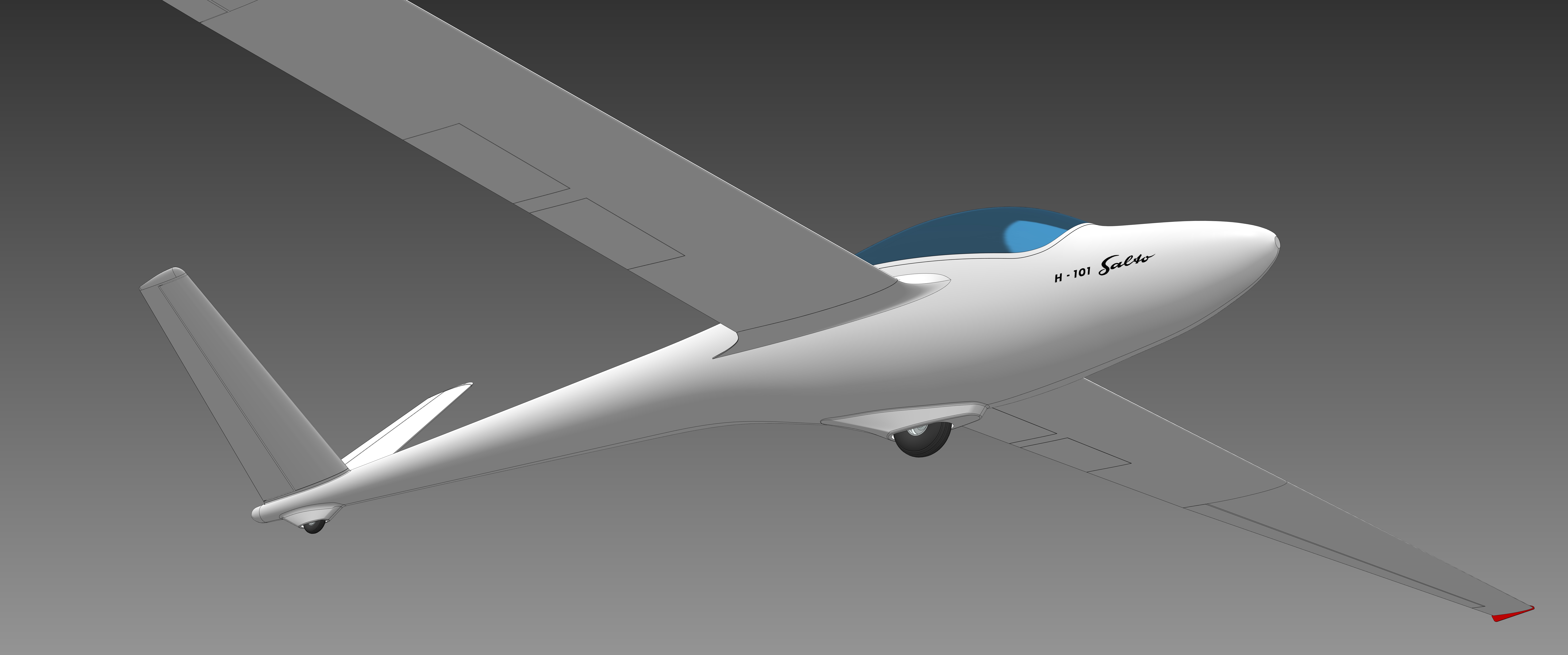Flug+H101+Salto比例航模飞机模型