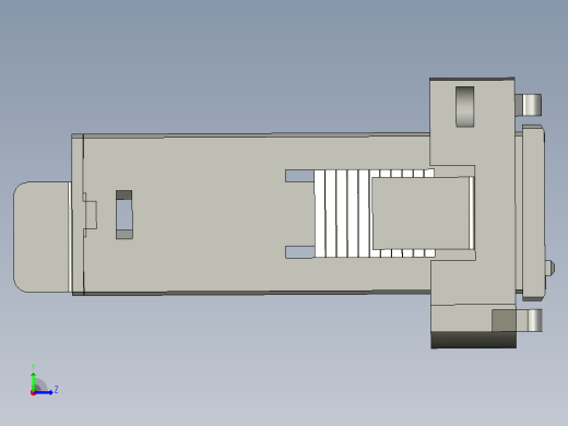 NJJ5-J电子式计数器三维模型202012左视缩略图