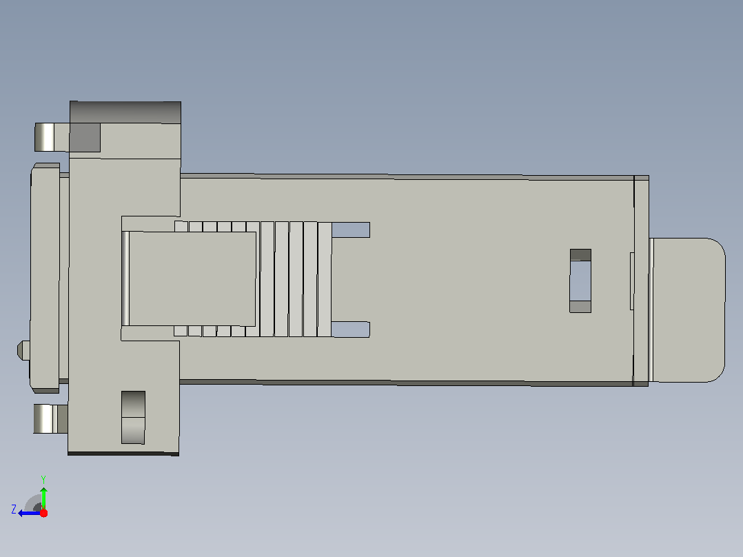 NJJ5-J电子式计数器三维模型202012右视图