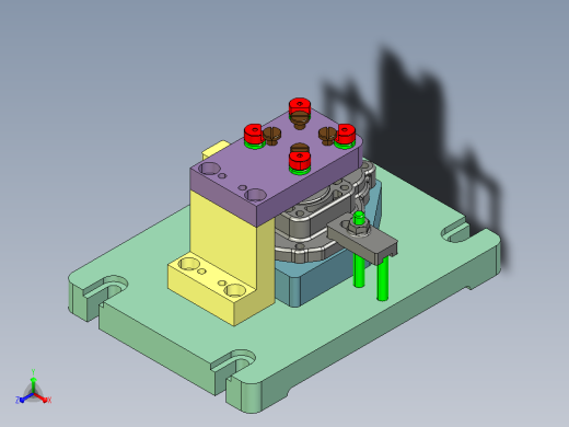 齿轮箱体端盖加工工艺及夹具设计 三维+CAD+说明书