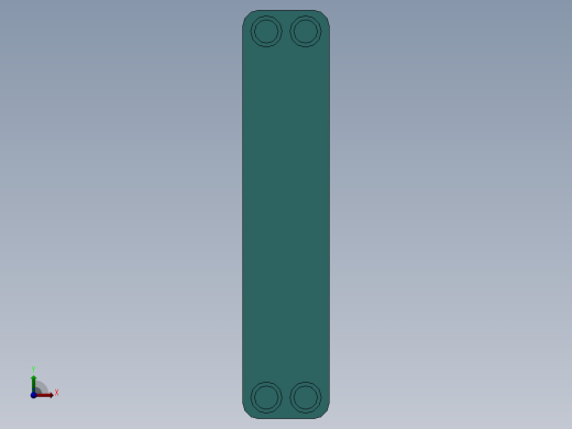 钎焊式3M冷却器前视缩略图