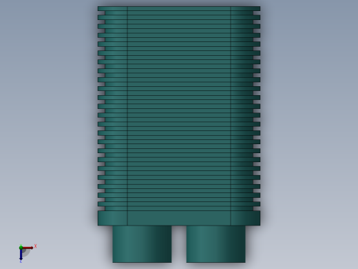 钎焊式3M冷却器俯视缩略图