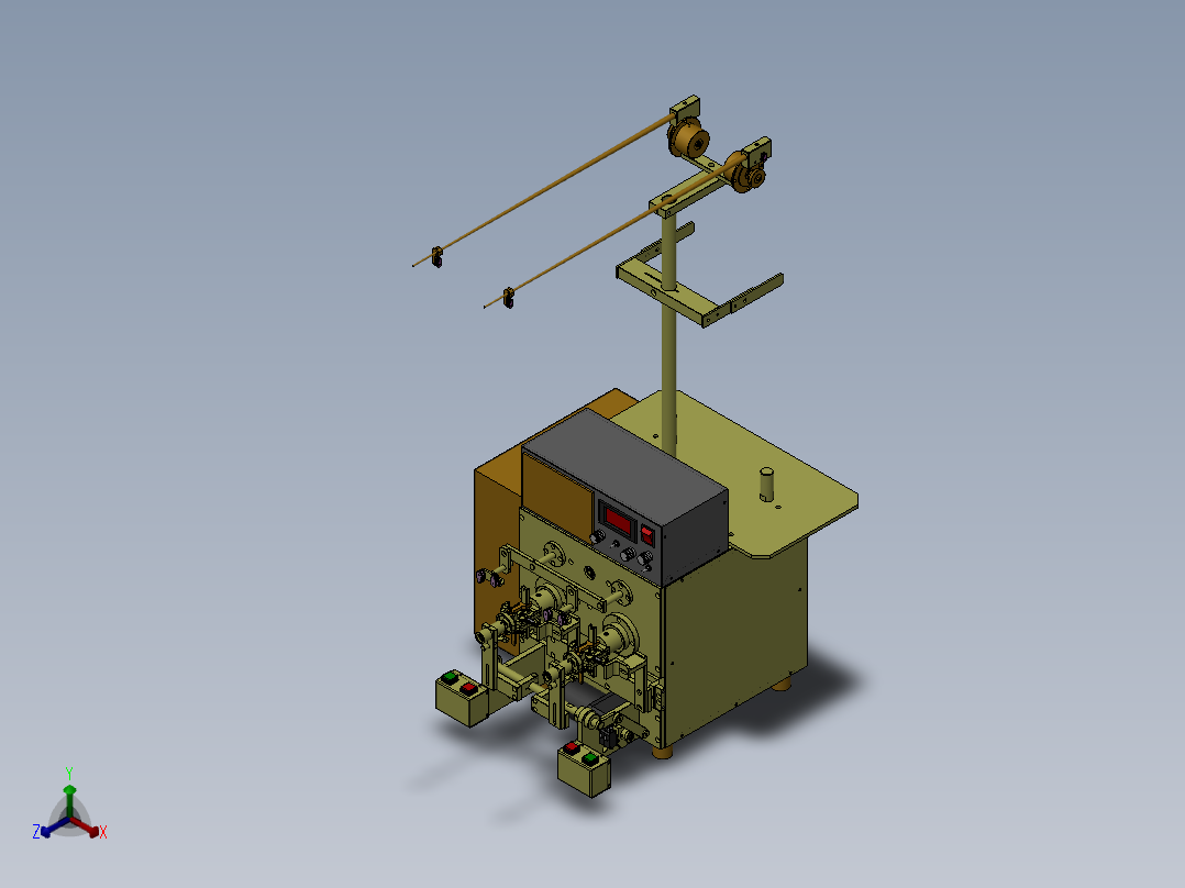 3_绕线机正等轴测图