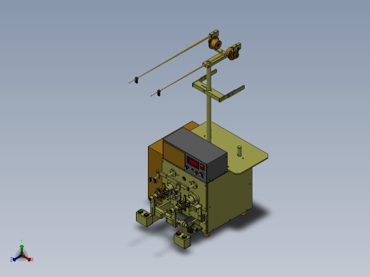 3_绕线机正等轴测缩略图