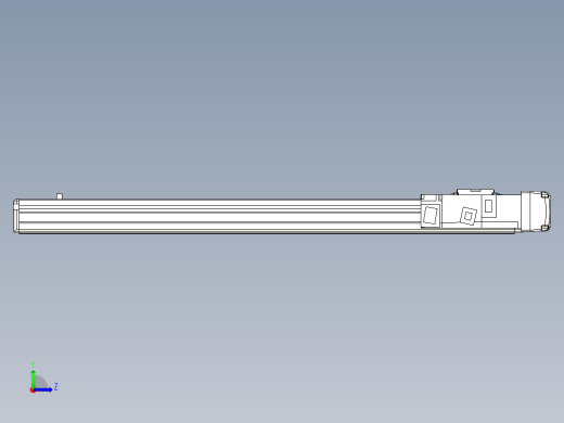 Toyo东佑达直线模组-ETH5M-BR-500-M10B左视缩略图