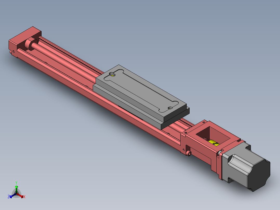 常用机械结构 (96)正等轴测图