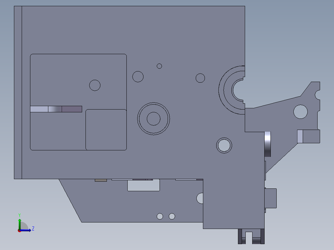 熔接机(IGS)左视图