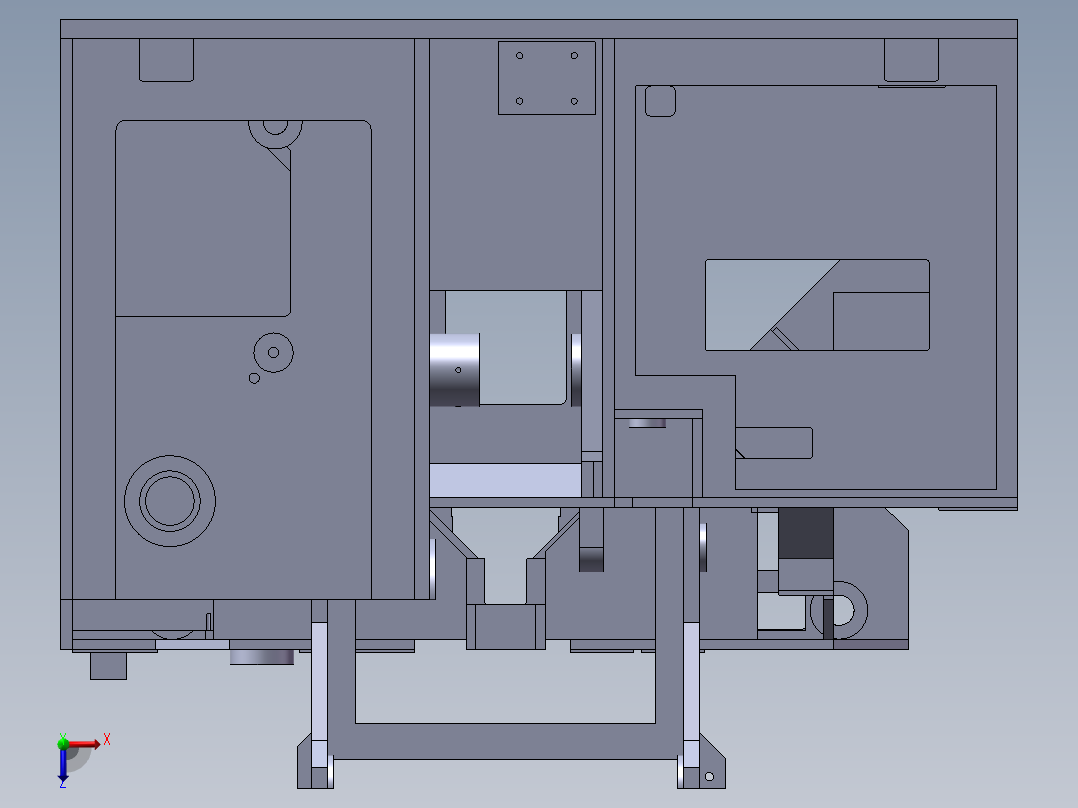 熔接机(IGS)俯视图