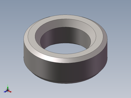 磁环D39.9Xd24.1X14.5FSG123f正等轴测缩略图