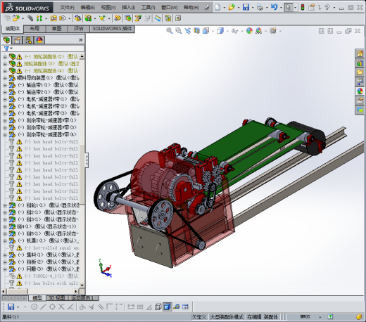 可移动全喂入式香蕉茎秆纤维提取机缩略图