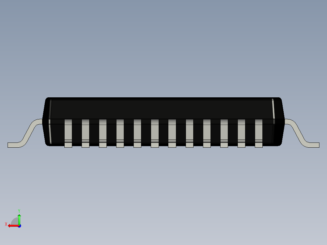 元器件3D封装LQFP48-7x7-0_5079后视图