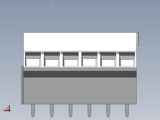 工业双绞线接线端子后视缩略图