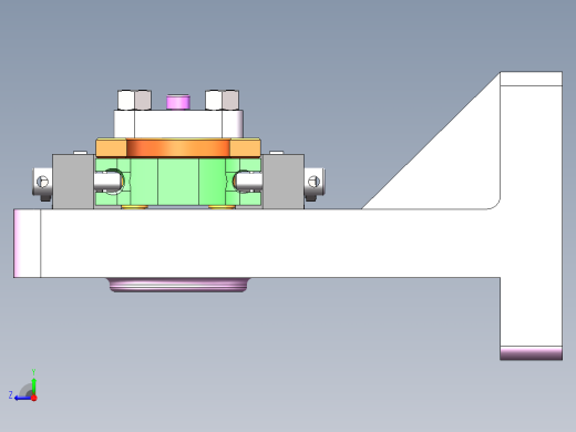 Q157-11ZA－1.58型空气压缩机连杆机械加工工艺及精镗大小头孔夹具设计【三维SolidWorks】右视缩略图