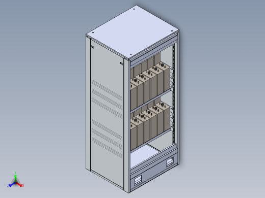 电器柜 电控柜 (10) 机械设计素材