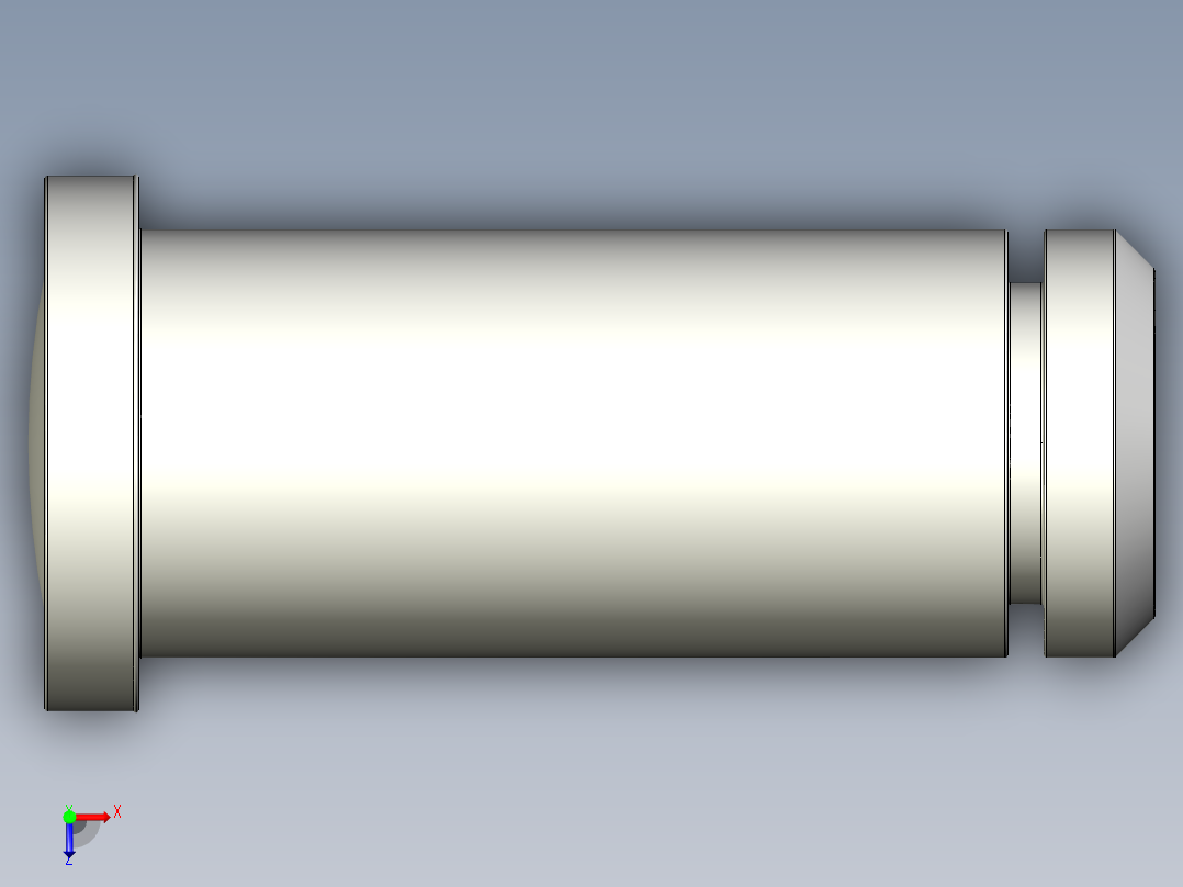 連結梢10.-3D多系列多零件图纸模型俯视图