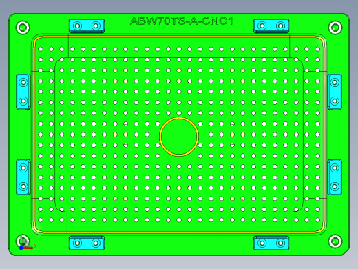ABW70TS-A-CNC1笔记本CNC工装夹具三维模型-1203前视缩略图