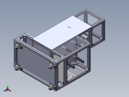 漏电检测机sw18可编辑正等轴测缩略图