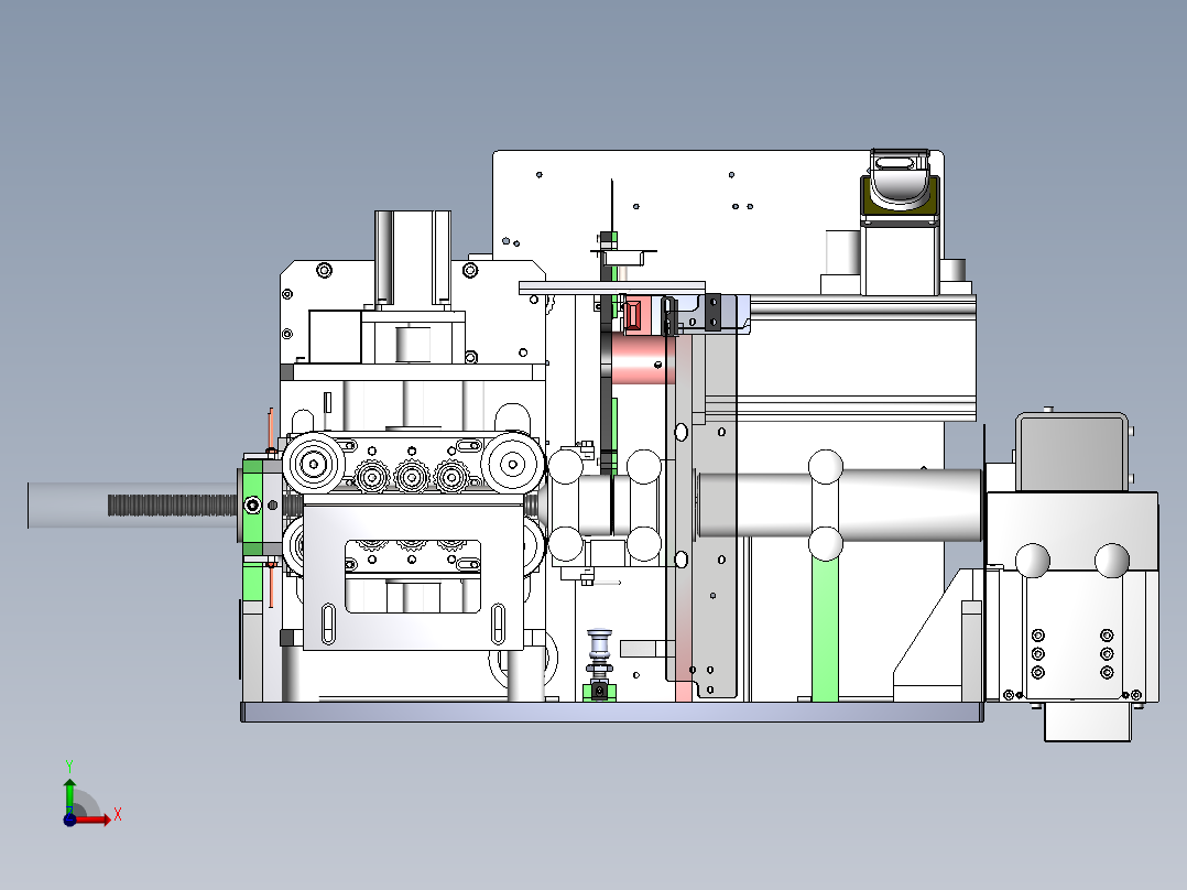 高速切管机sw24前视图