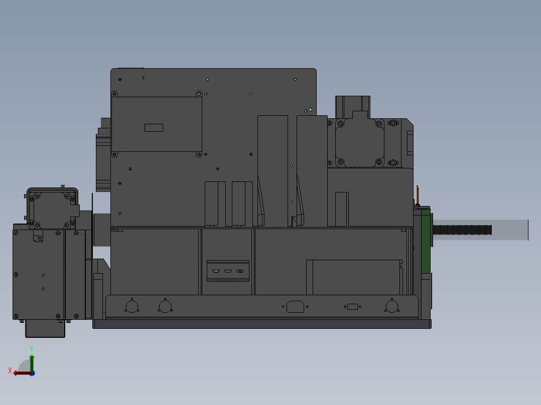 高速切管机sw24后视图