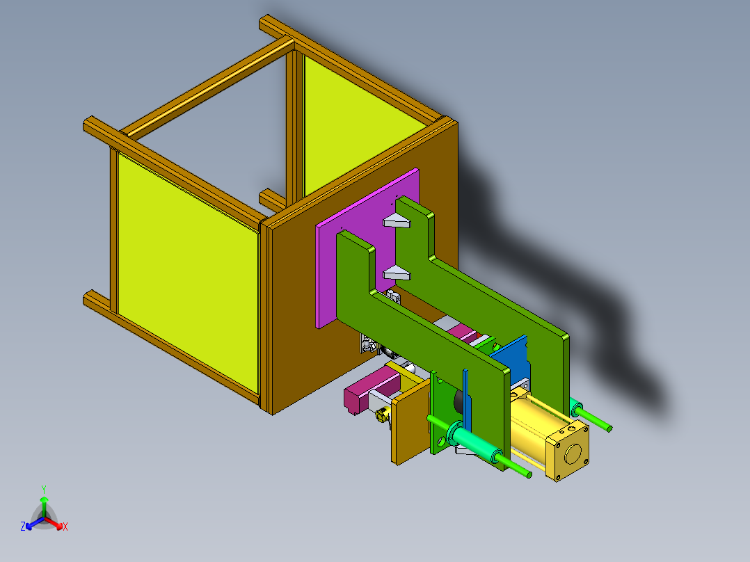 阀体总成组装机主视图