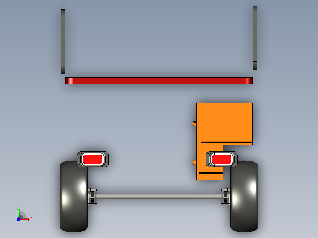 B3003571-大篷车房车设计前视图
