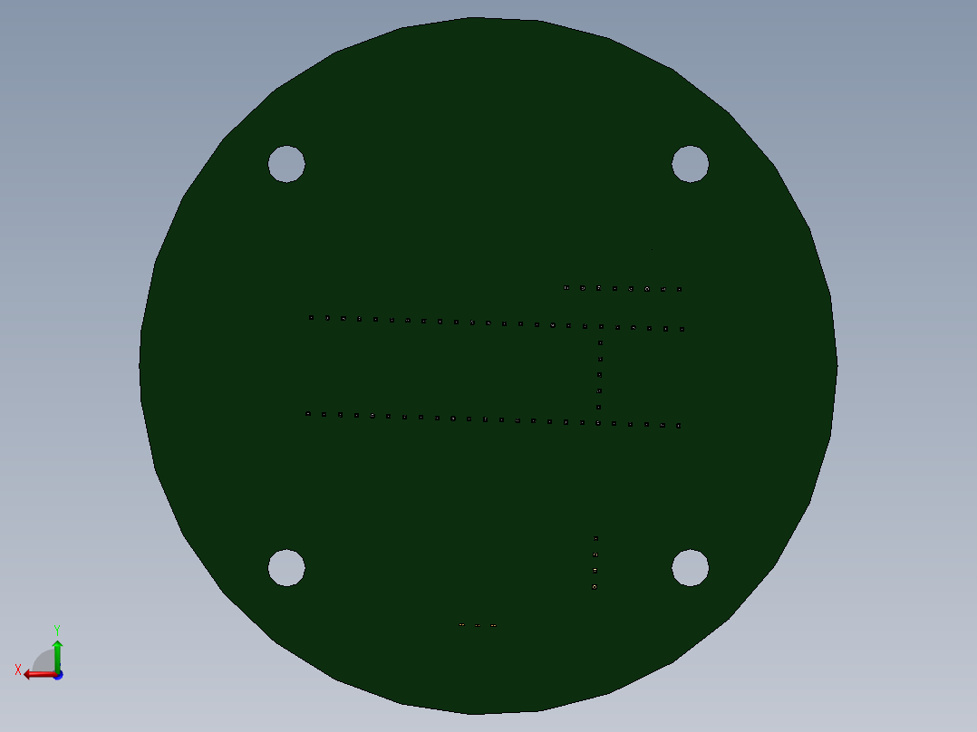 A3004233-卫星印刷电路板组装后视图
