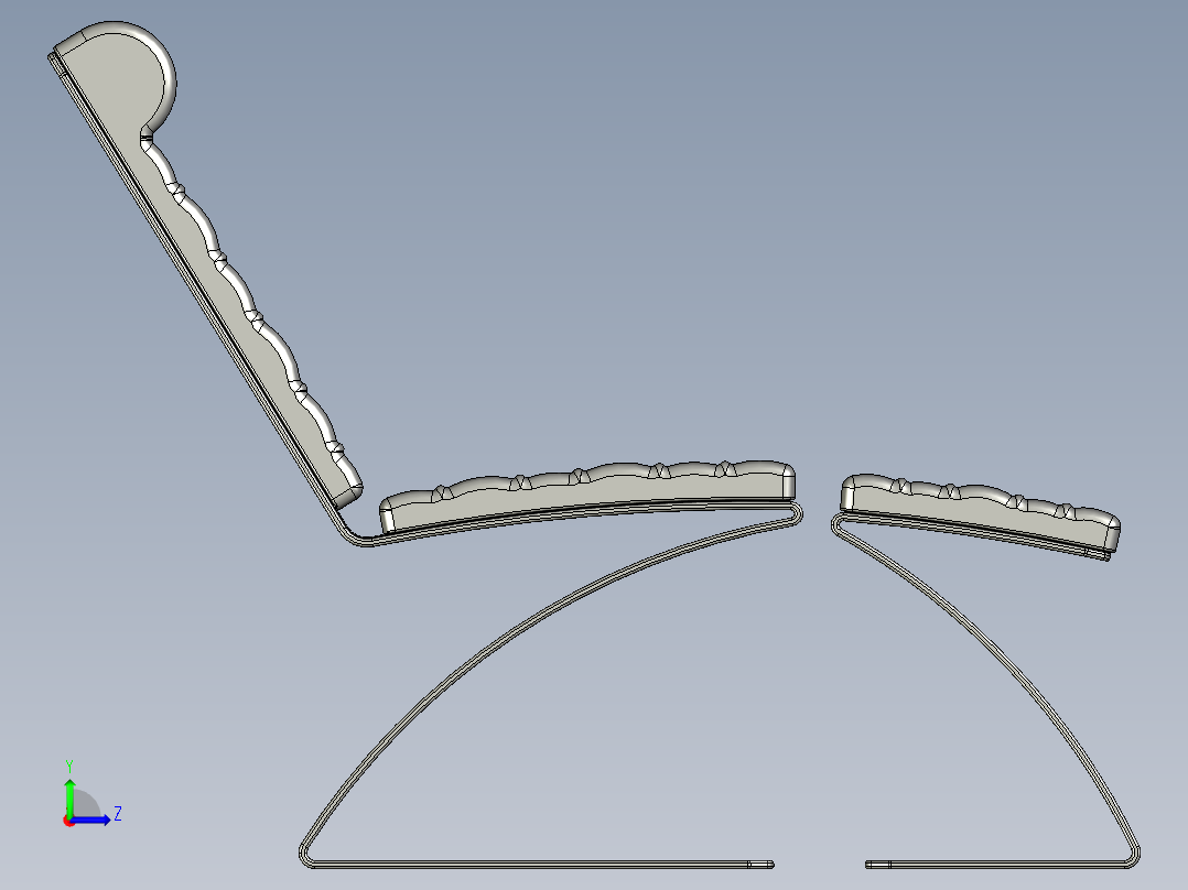 A2004943-躺椅左视图