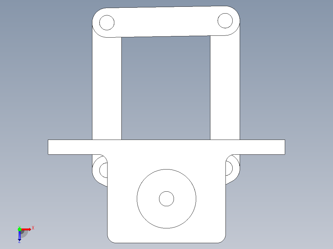 链接组件俯视图