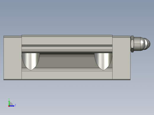 直线导轨滑块SHWPB30左视缩略图
