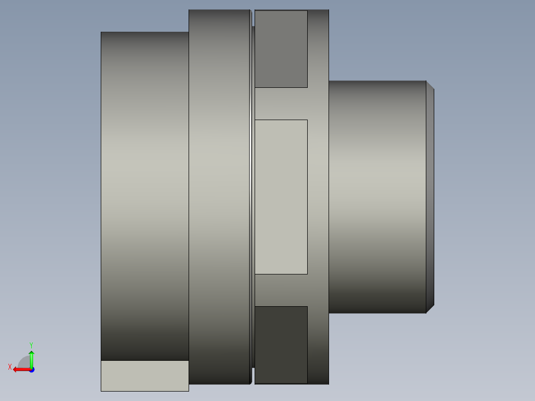 TNRC-G36B直角接头旋转ZB后视图