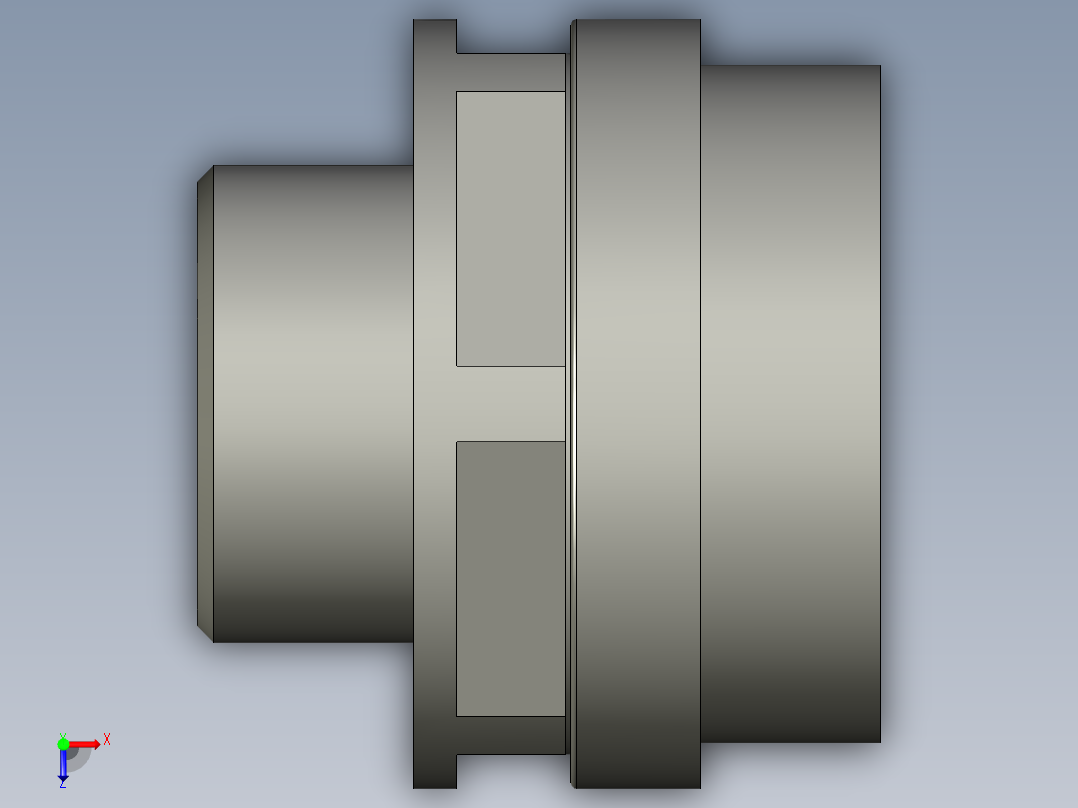 TNRC-G36B直角接头旋转ZB俯视图