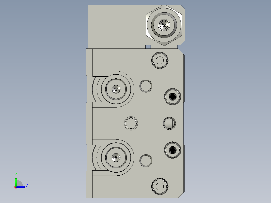 HLQ20X40SAS左视图