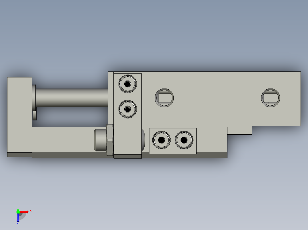 HLQ20X40SAS俯视图