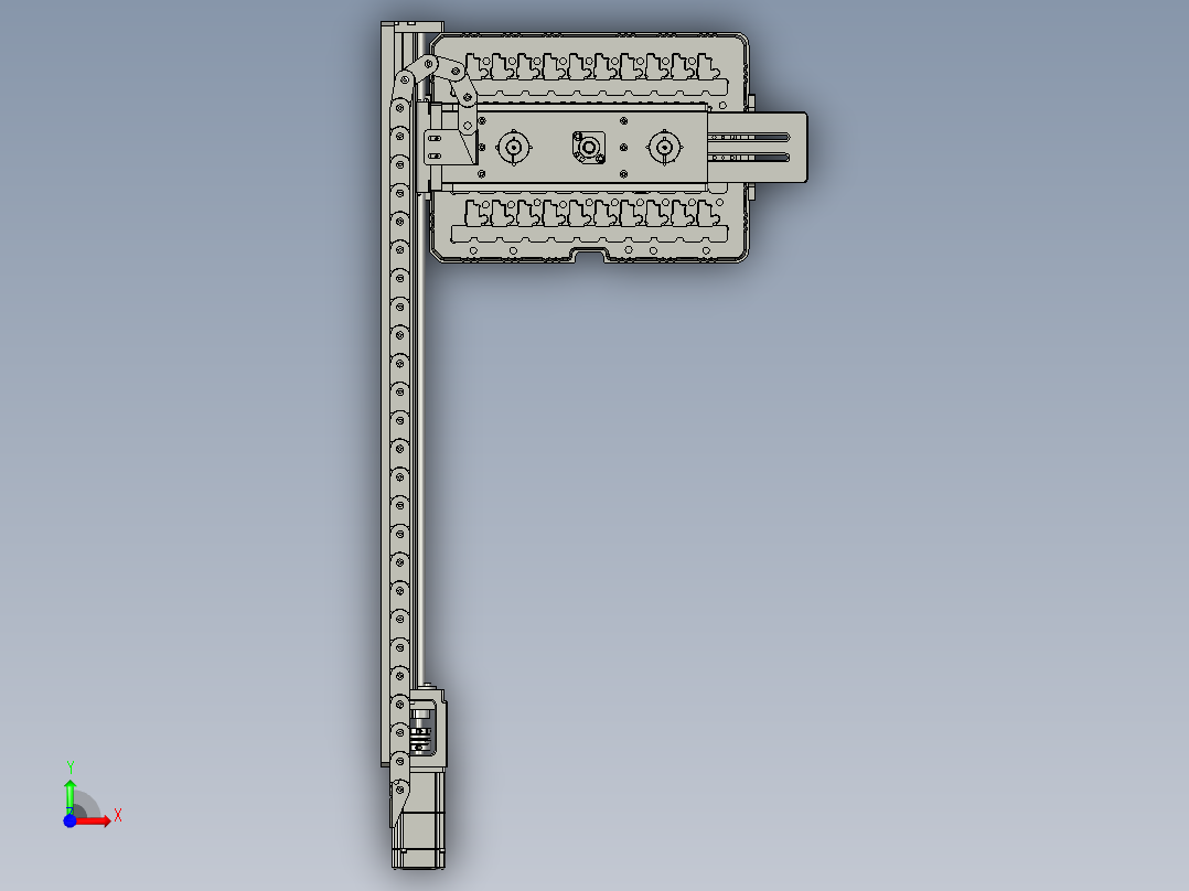 横移组件2前视图