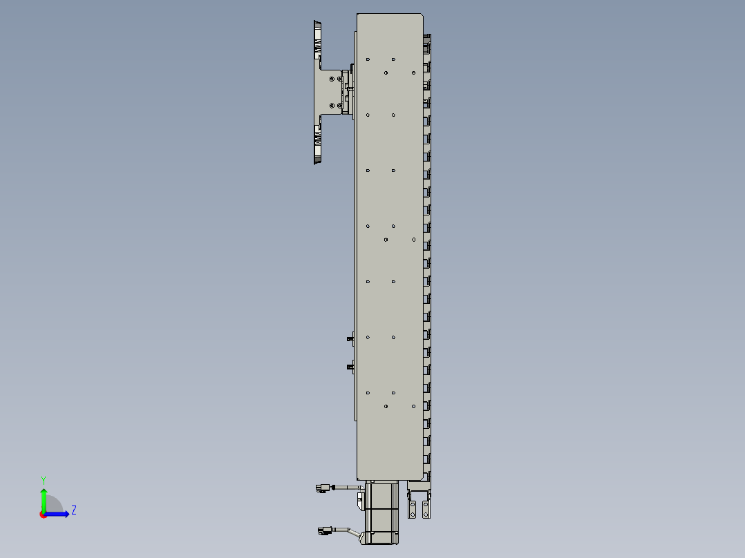 横移组件2左视图