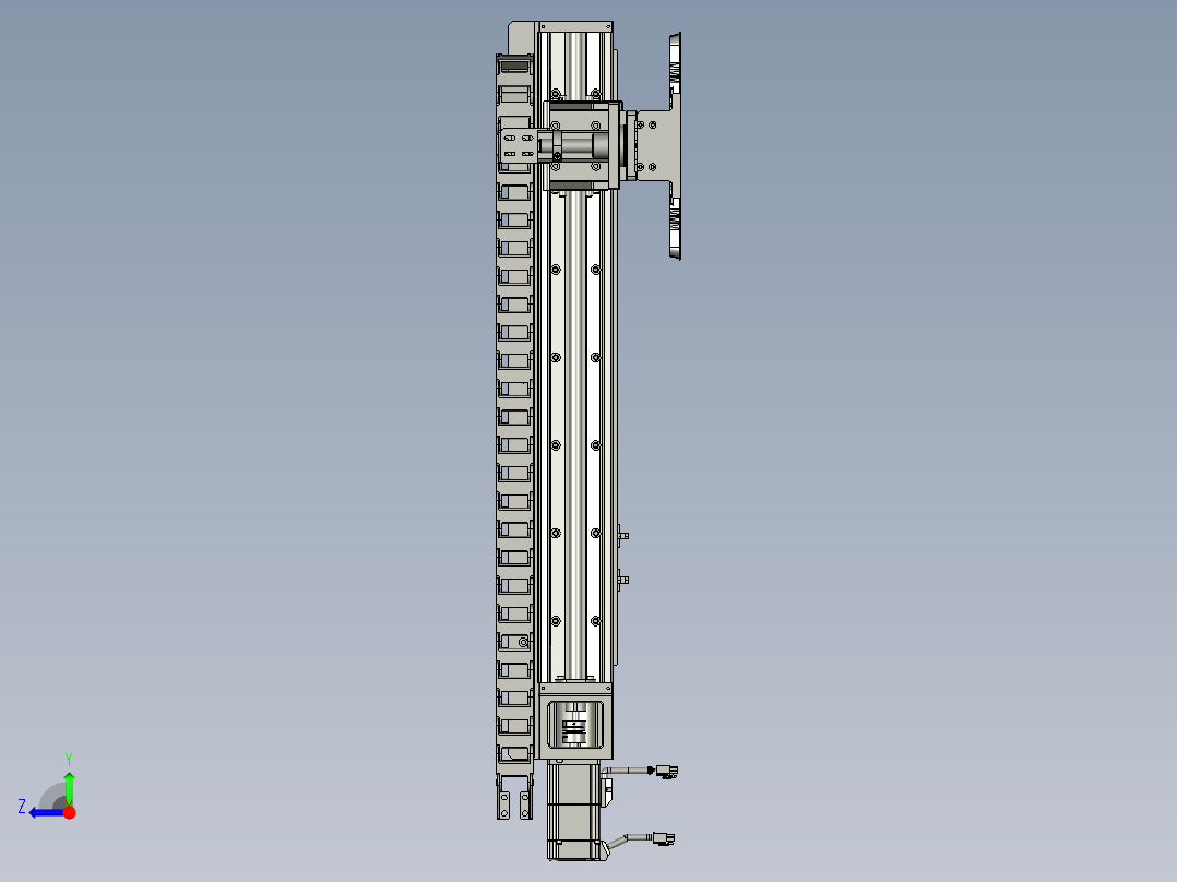 横移组件2右视图