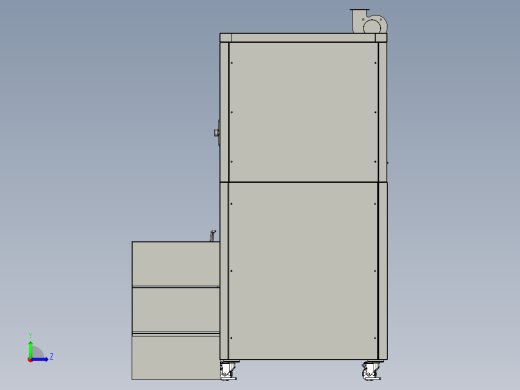 搅拌叶片及具有其的厨余垃圾处理器左视缩略图