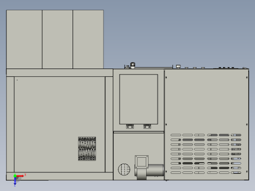 搅拌叶片及具有其的厨余垃圾处理器俯视缩略图