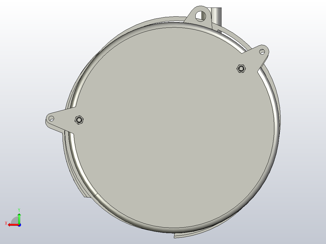 排种器总装后视图