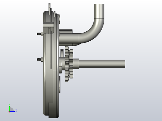 排种器总装左视缩略图