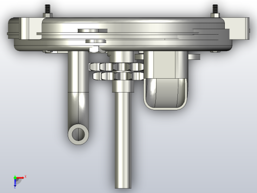 排种器总装俯视缩略图