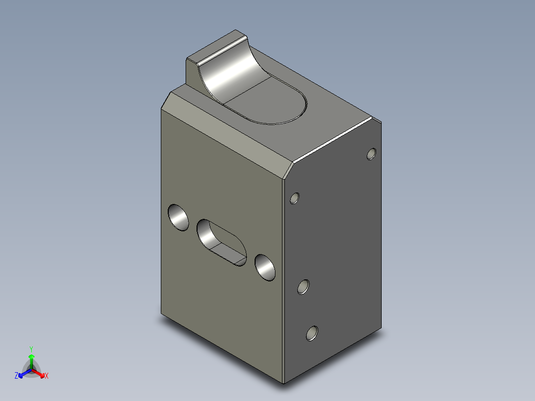 气动挡停器-0518主视图